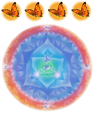 1 Mandala Butterflies 44Kb